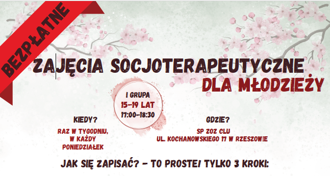 Zajęcia socjoterapeutyczne